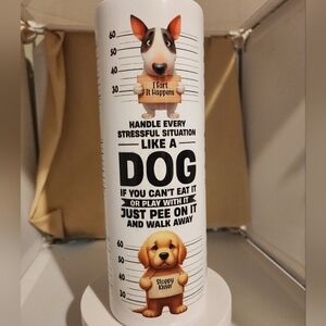 Fun handcrafted tumbler